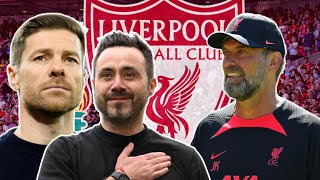 The 6 Managers Who Could REPLACE Jurgen Klopp At Liverpool [upl. by Pansie]