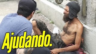 AJUDANDO MORADORES DE RUA ‹ ESPECIAL DE ANO NOVO › [upl. by Eitirahc536]