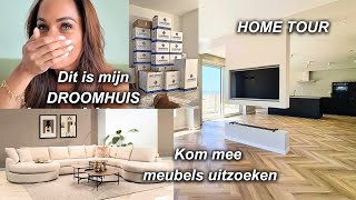 Home tour amp Meubels uitzoeken🏠🤎 [upl. by Neelrahs72]