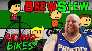 Brewstew Riding Bikes REACTION  Michael youve lived a tough life mate [upl. by Ailalue]