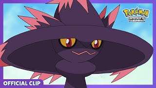 A Mismagius Dreamland  Pokémon Diamond and Pearl  Official Clip [upl. by Annovad]