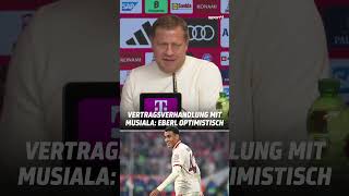 Diese Aussagen werden jeden BayernFan glücklich machen 😍 shorts sport1 musiala eberl fcbayern [upl. by Riane]