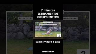 7 min Estiramientos Cuerpo Completo  Flexibilidad y Relajación estiramientos estiramiento [upl. by Bobine]