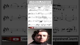 Chopin Nocturne no 20 in Csharp minor Op posth Piano Accompaniment by Nathan Milstein shorts [upl. by Ahsead]