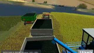 Landwirtschafts Simulator 2008 RAPS HARVEST [upl. by Perkoff402]