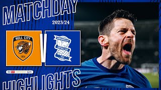 HIGHLIGHTS  Hull City 11 Birmingham City  Sky Bet Championship [upl. by Gwenni186]