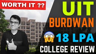 UIT BURDWAN  College Review  Placements Fees Cutoffs  WBJEE 2022  WBJEE [upl. by Tamanaha]