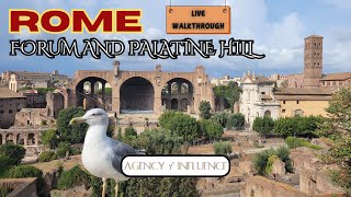 Roman Forum and Palatine Hill Walkthrough [upl. by Romine]