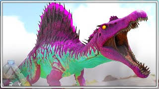 WE TAMED A FIRE SPINO AND ITS AMAZING   ARK SUPREME Episode 40 [upl. by Uwkuhceki]