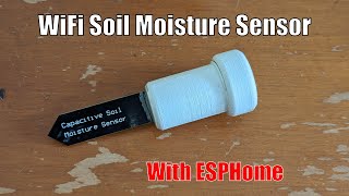 Wifi Soil Moisture Sensor with ESPHome [upl. by Anailil235]