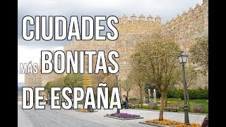 LAS 25 CIUDADES MÁS BONITAS DE ESPAÑA [upl. by Meensat]