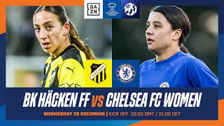 BK Häcken vs Chelsea  UEFA Womens Champions League 202324 Matchday 4 Full Match [upl. by Janith541]