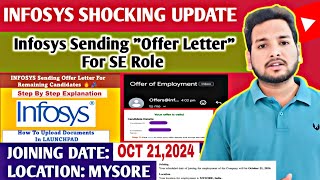 INFOSYS SENDING 700 CANDIDATES OFFER LETTER  ALL CANDIDATES RECEIVING ONBOARDING MAIL  21 OCT OL [upl. by Ithnan666]