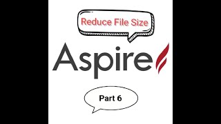 Aspire Hang issu slove How to file size Short Node points Reduce [upl. by Tybalt483]