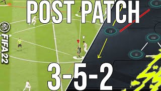 UPDATED BEST META TACTICS FOR 352 FOR MORE WINS  FIFA 22 POST PATCH [upl. by Ameehs]