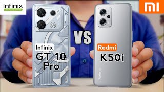 The ultimate battle Infinix GT 10 Pro vs Redmi K50i [upl. by Romilda]