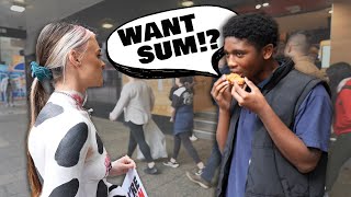 Teens eat CHICKEN in front of VEGAN [upl. by Denice]