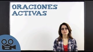 Las oraciones activas [upl. by Davies254]