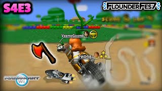 Playing Countdown on SNES Custom Tracks  Mario Kart Wii Online [upl. by Darcey]