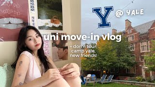 move into college w me  yale university  millie liao 耶鲁大一新生入学 [upl. by Romeu]