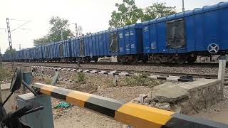 INDIAN MALGADI TRAIN RUNNING AT CBI FATAK CROSSING [upl. by Hnao]