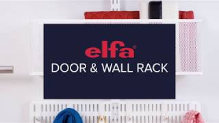 How To Install an Elfa® Door and Wall Rack [upl. by Dat]