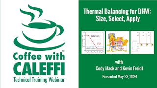 Thermal Balancing for DHW Size Select Apply [upl. by Carlen]