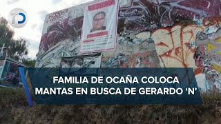 Familia de Octavio Ocaña coloca mantas para localizar a otro implicado en el homicidio del actor [upl. by Louise743]