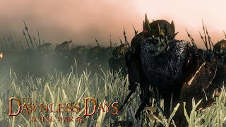 NEW UNITS IN THIS EPIC SIEGE  Dawnless Days Total War Multiplayer Siege [upl. by Crystie]