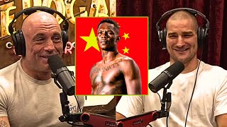 Sean Strickland Tries To Convince Joe Rogan That Israel Adesanya Is Chinese [upl. by Enomor]