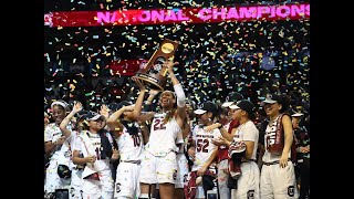 2017 Gamecock Womens Basketball National Championship  Full Game HD [upl. by Elazaro]