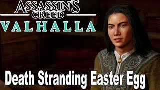 Assassins Creed Valhalla  Pending Deliveries Walkthrough Death Stranding Easter Egg HD 1080P [upl. by Zetana]