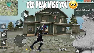 Old Peak Miss You Free Fire 🥺 freefire garena [upl. by Major]