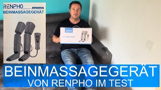 Beinmassagegerät von RENPHO im Test [upl. by Kathie436]