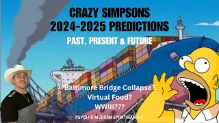 CRAZY Simpsons Predictions For 20242025  Past Present amp Future Simpsons Predictions [upl. by Rida318]