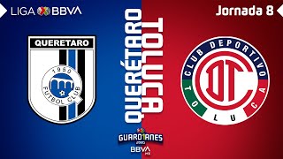 Resumen y Goles  Querétaro vs Toluca  Liga BBVA MX  Guardianes 2020  Jornada 8 [upl. by Llenol568]