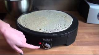 Test  crêpière électrique Breizh de Tefal [upl. by Lanam]