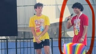 Cash and Nico face reveal at Vidcon [upl. by Cammi]