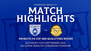 Highlights  Tonbridge Angels v Merstham  140924 [upl. by Marita]