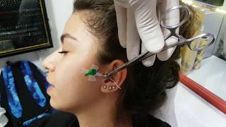 Tragus Piercing Delimi Müşteri İle Diyalog [upl. by Perrine]