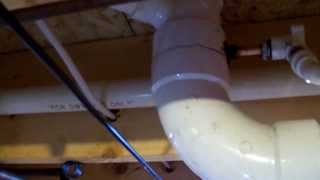 How to fix clogged roof sewer vent freeze up causing gas smell in house [upl. by Orabla744]