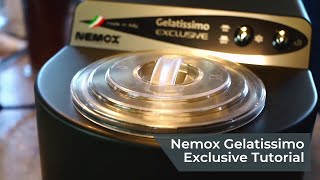 Nemox Gelatissimo Exclusive Tutorial [upl. by Ixela]