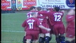 Stockport County 12 Oldham Athletic at Edgeley Park  2003 [upl. by Eerot]