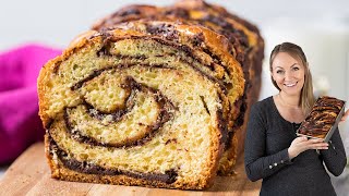 Chocolate Babka is So Easy to Make at Home No Stand Mixer Required [upl. by Gilliette]