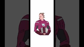 The Captain America Girl version YlylDesktop Drawing  Funny Drawing meme captainamerica avengers [upl. by Sybil450]