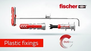 Fixingpower for every application fischer DUOLine [upl. by Ynaittirb879]