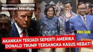 DONALD TRUMP DITANGKAP ATAS KASUS SUAP PEMILU  AKANKAH TERJADI DI INDONESIA   Mardigu Wowiek [upl. by Odama372]