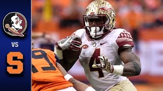 Florida State vs Syracuse Football Highlights 2016 [upl. by Lyrahc]