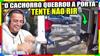 CORINGA REAGINDO A TENTE NÃO RIR by mkzin vídeos 13 😎 [upl. by Minni]