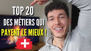 TOP 20 DES MÉTIERS QUI PAYENT LE MIEUX EN SUISSE [upl. by Callean659]